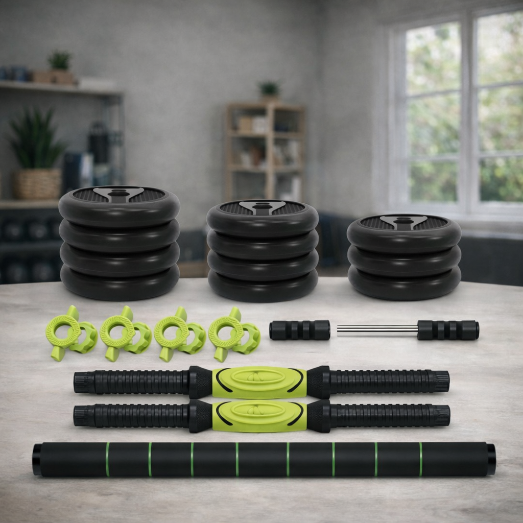 Adjustable fitness weights designed for men’s home workouts