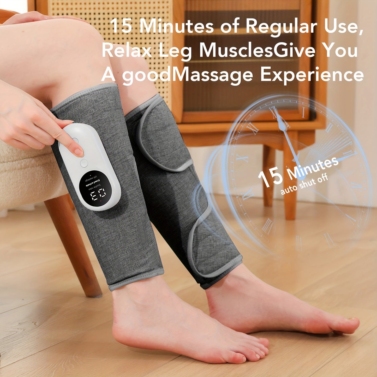 muscle relief calf massager helping reduce soreness and fatigue