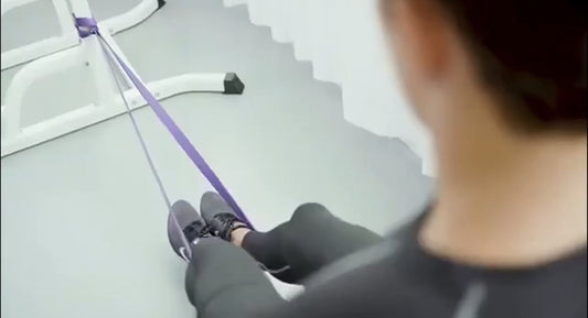 Pilates resistance bands premium latex set for strength and flexibility training