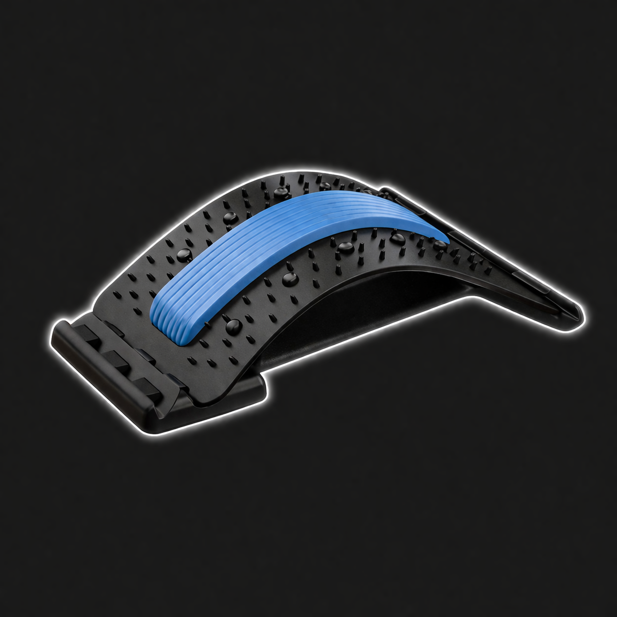 3-level back stretcher designed to support spinal alignment, improve posture, and enhance back mobility through gentle stretching.