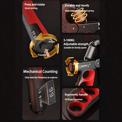 Adjustable hand grip