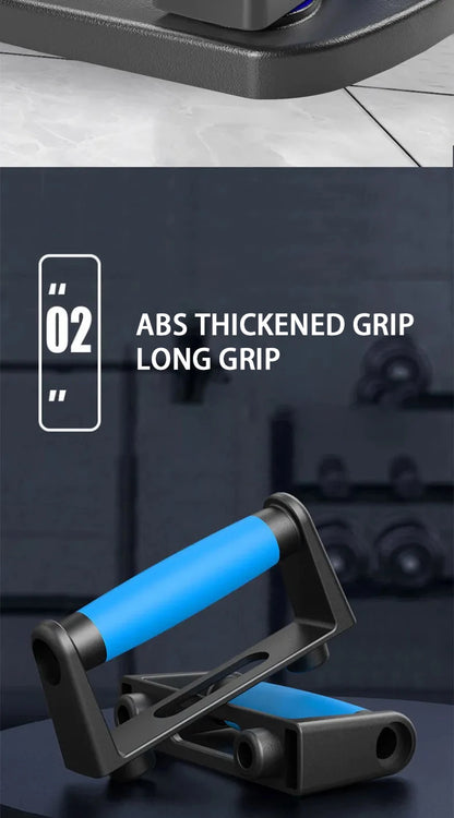Push-up board with thickened long grip