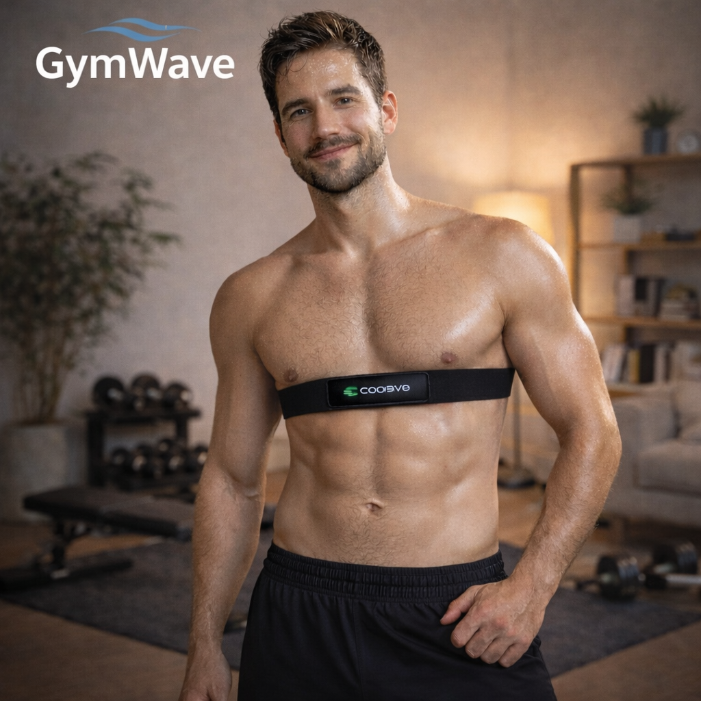 Coospo heart rate chest strap monitor for accurate fitness and training tracking