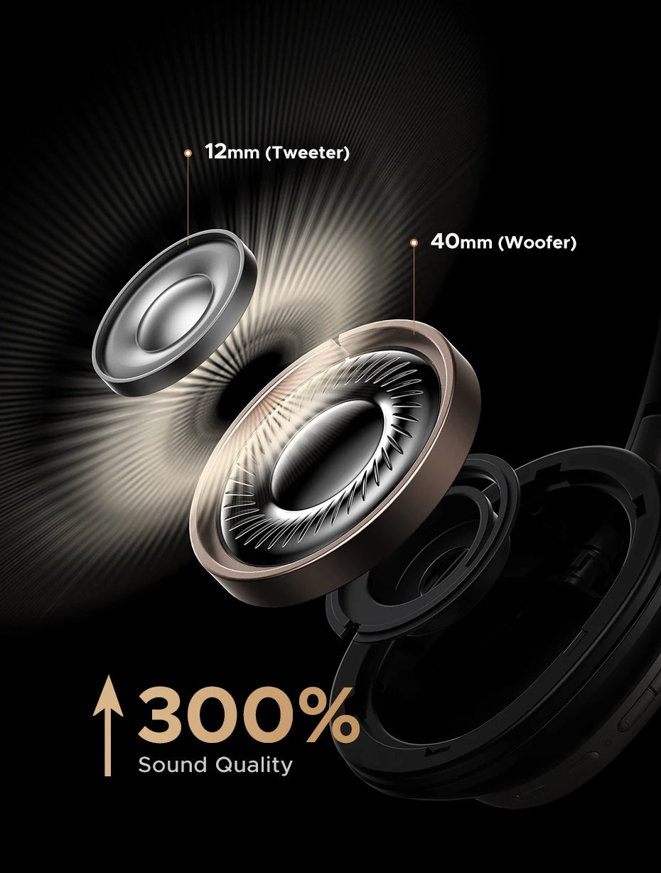 300% better soundquality on these UGREEN headphones