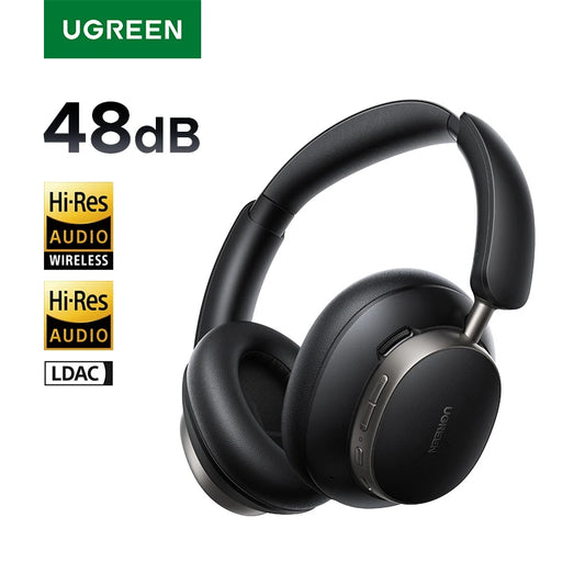 UGREEN black headphones with Hi Res audio