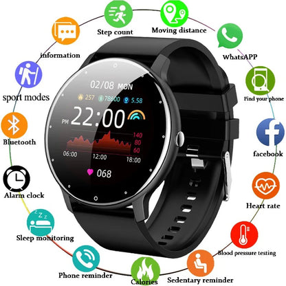 Smartwatch with various options