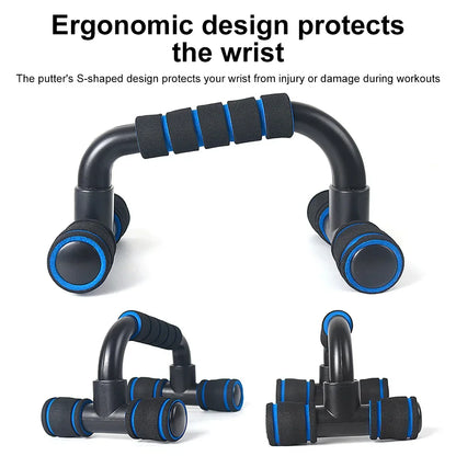 Ergonomic push-up design to protect the wrist