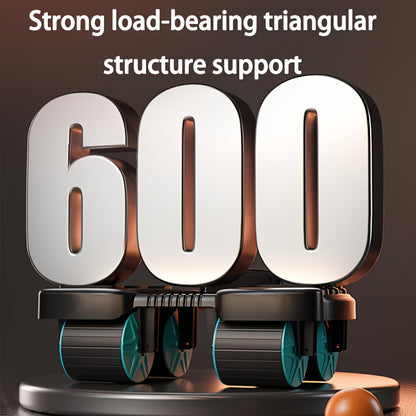 Smart Rebound Ab Roller supporting up to 600lbs