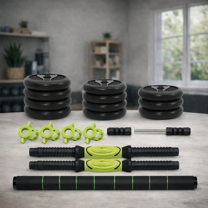 Adjustable fitness weights designed for men’s home workouts