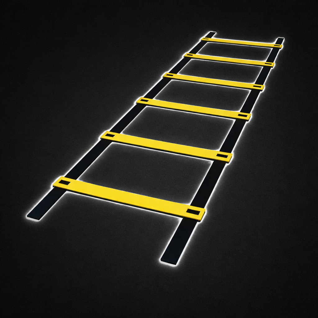 Agility speed training ladder for improving footwork, speed, coordination and athletic performance