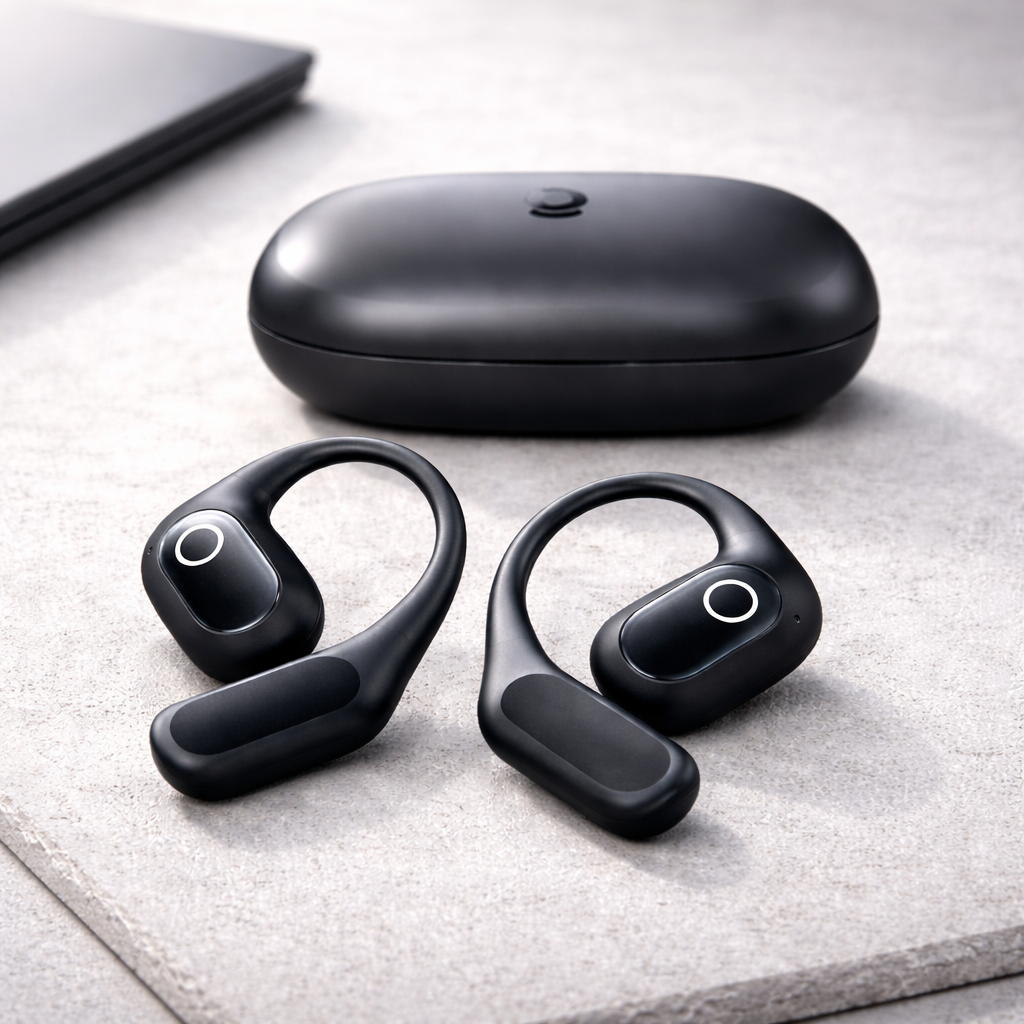 Baseus Eli 2i Fit true wireless earphones in black for wireless listening