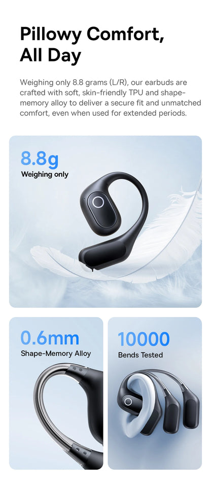 Using Baseus Eli 2i Fit earphones during all day in a light weight and comfort wear