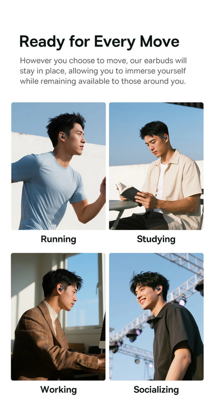 Using Baseus Eli 2i Fit earphones during fitness training session and in every other sport