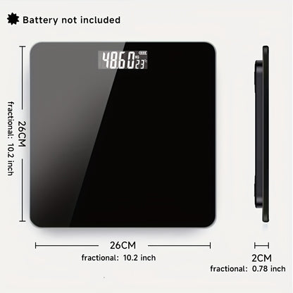 Battery powered digital weight scale for home use