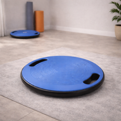 Compact balance board for home workout training