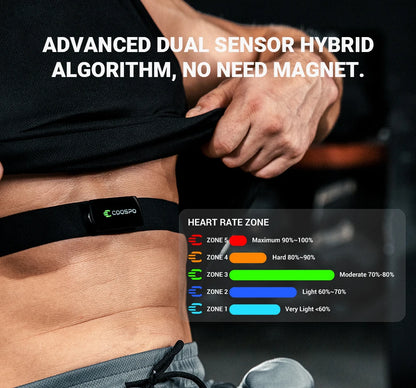 COOSPO H9Z with advanced dual sensor hybrid