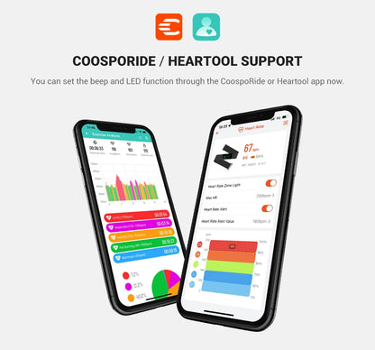 COOSPO H9Z with hearttool support and app