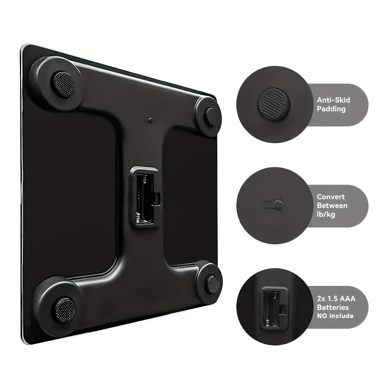 Durable and stable platform digital body weight scale