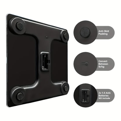 Durable and stable platform digital body weight scale