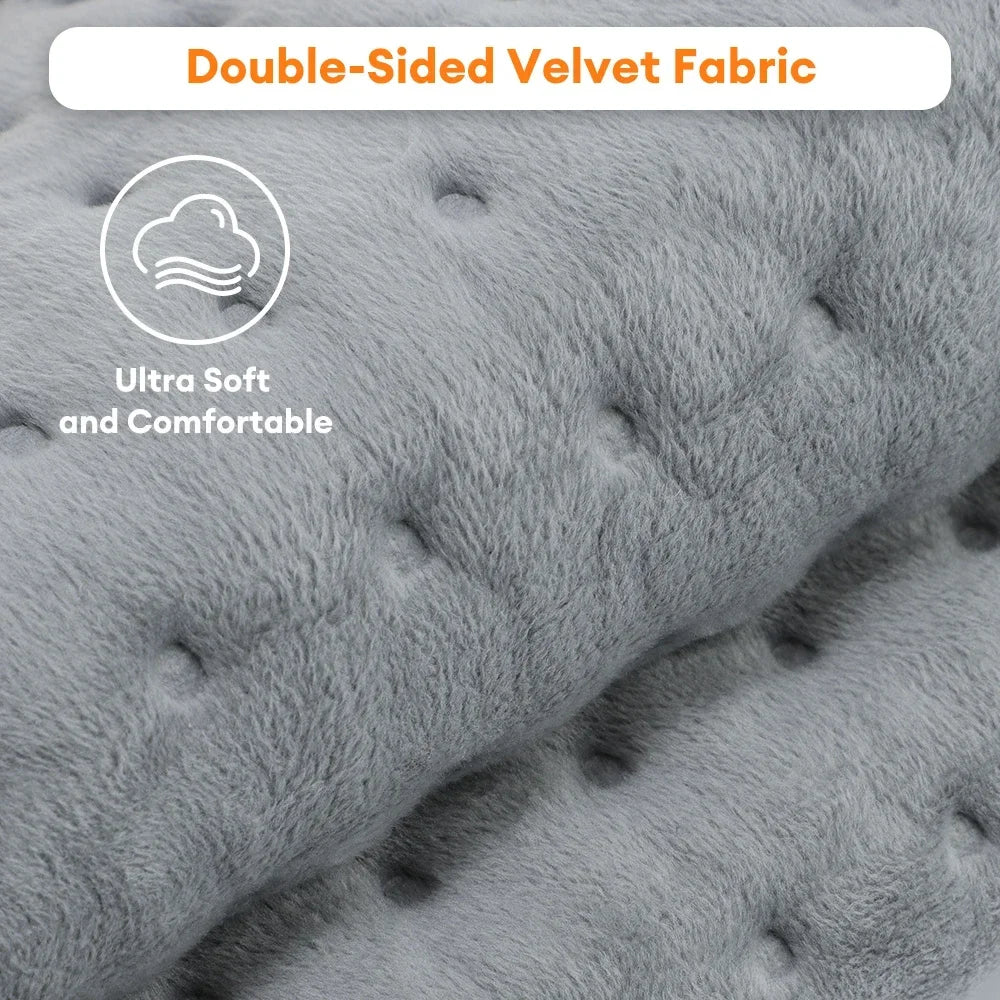 Close-up showing soft, skin-friendly fabric texture