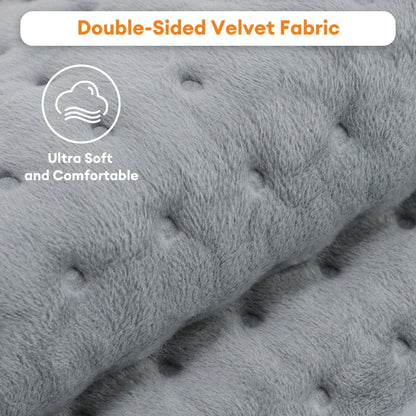 Close-up showing soft, skin-friendly fabric texture