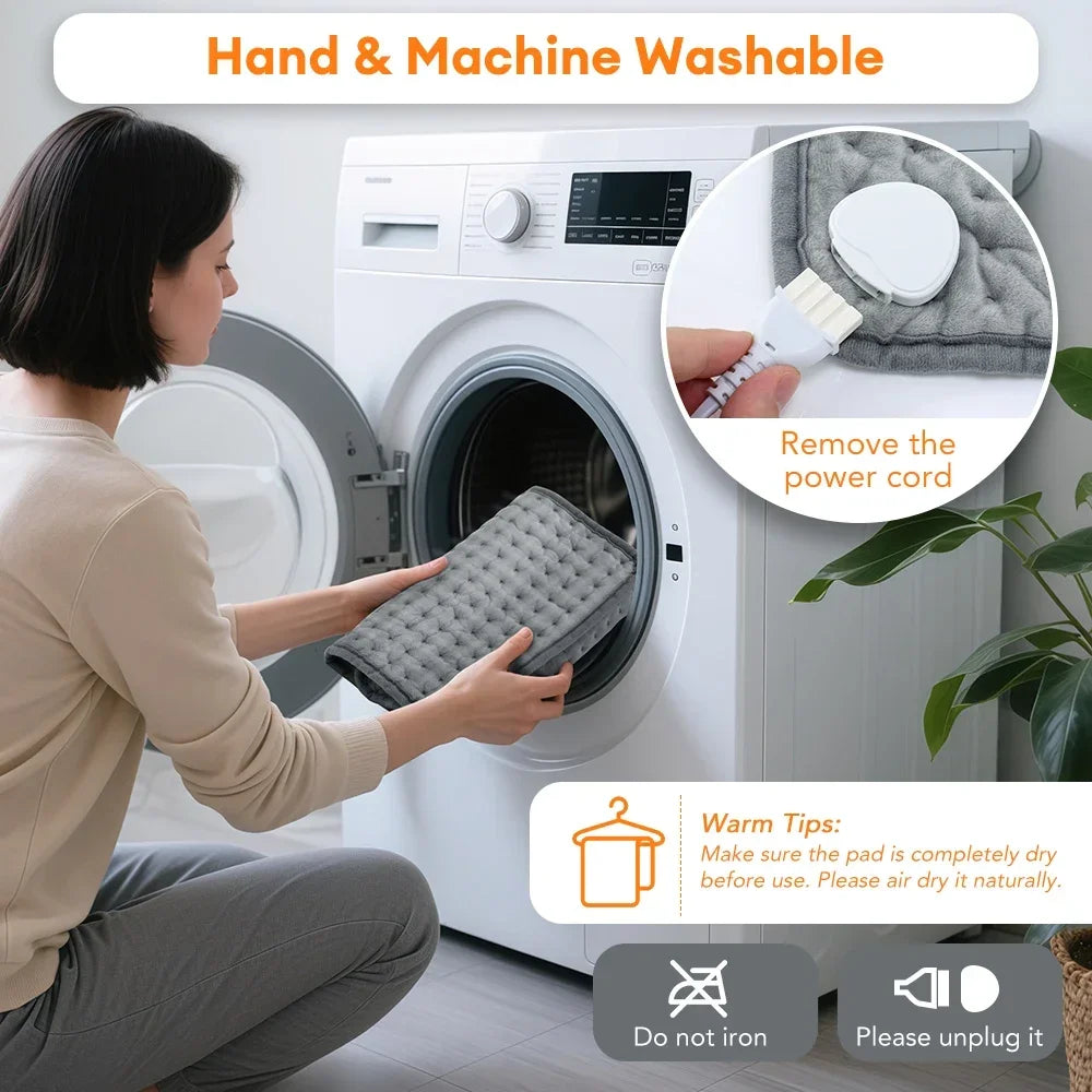 Demonstrating removable controller for washable fabric