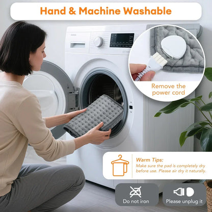 Demonstrating removable controller for washable fabric