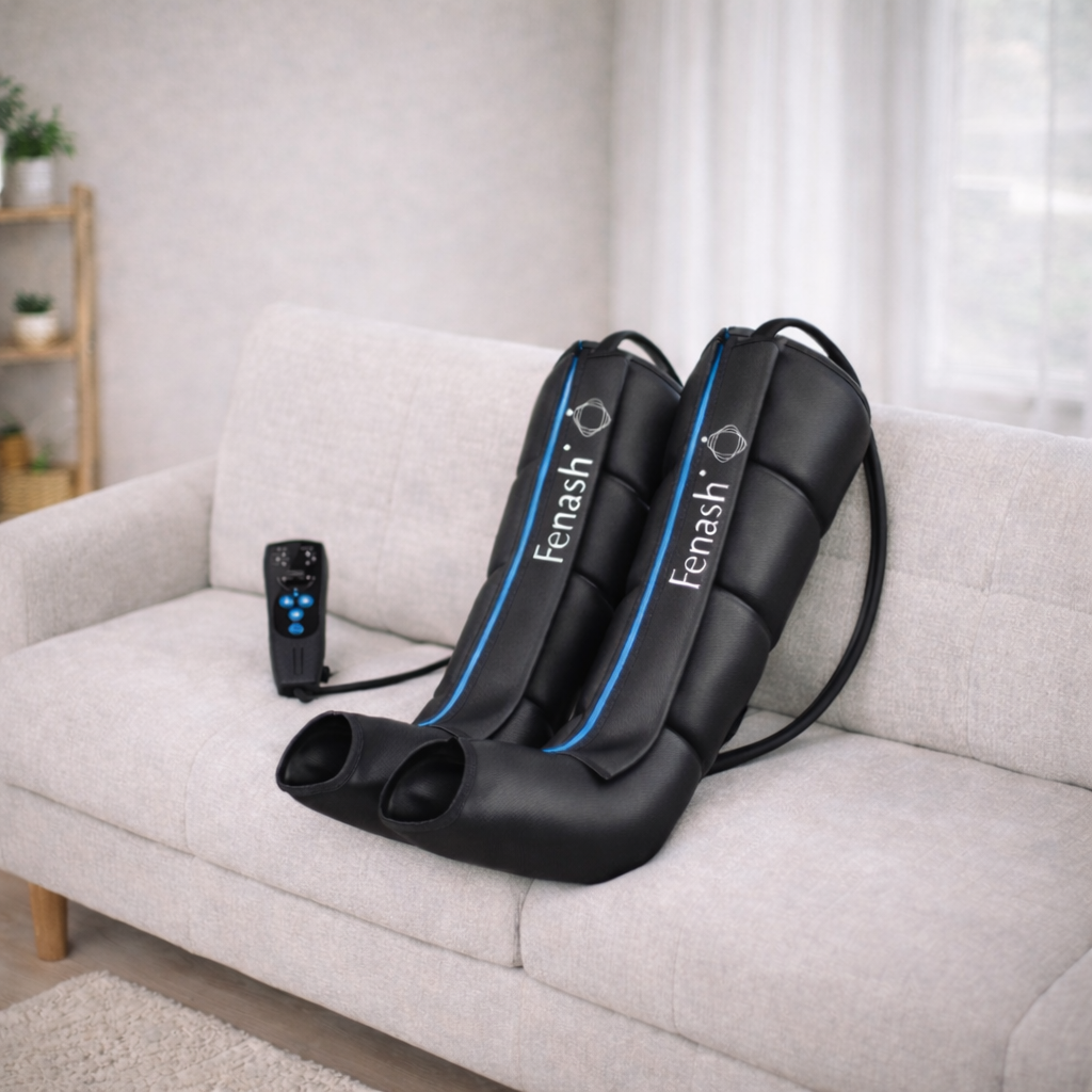 Electric leg massager with air pressure therapy technology