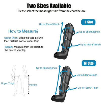 Full leg recovery massager EU plug professional compression system
