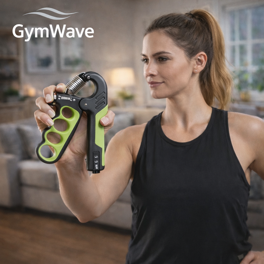 GymWave adjustable grip trainer for hand, wrist, and forearm strength