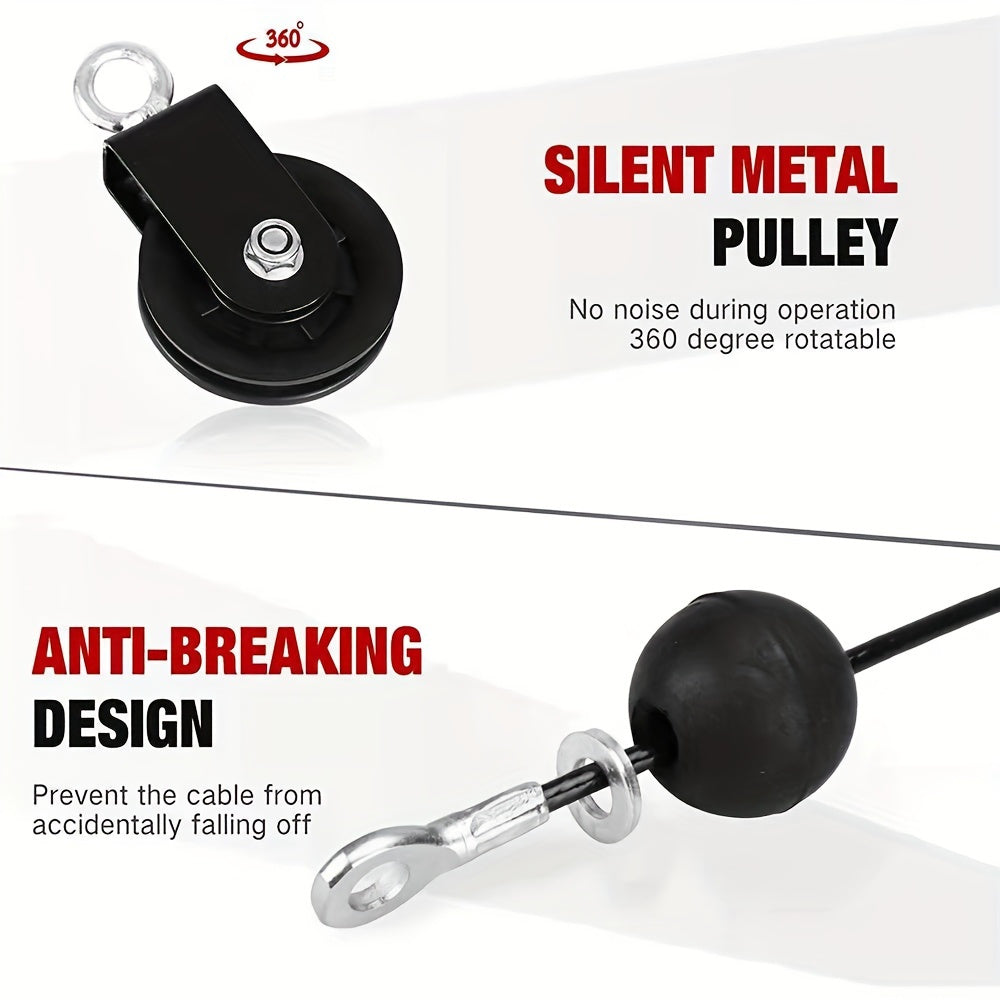 Full body cable exercises with GymWave home pulley system