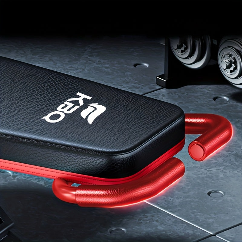 Flat position of GymWave home workout bench