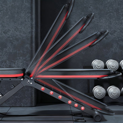 Heavy-duty steel frame of GymWave gym bench