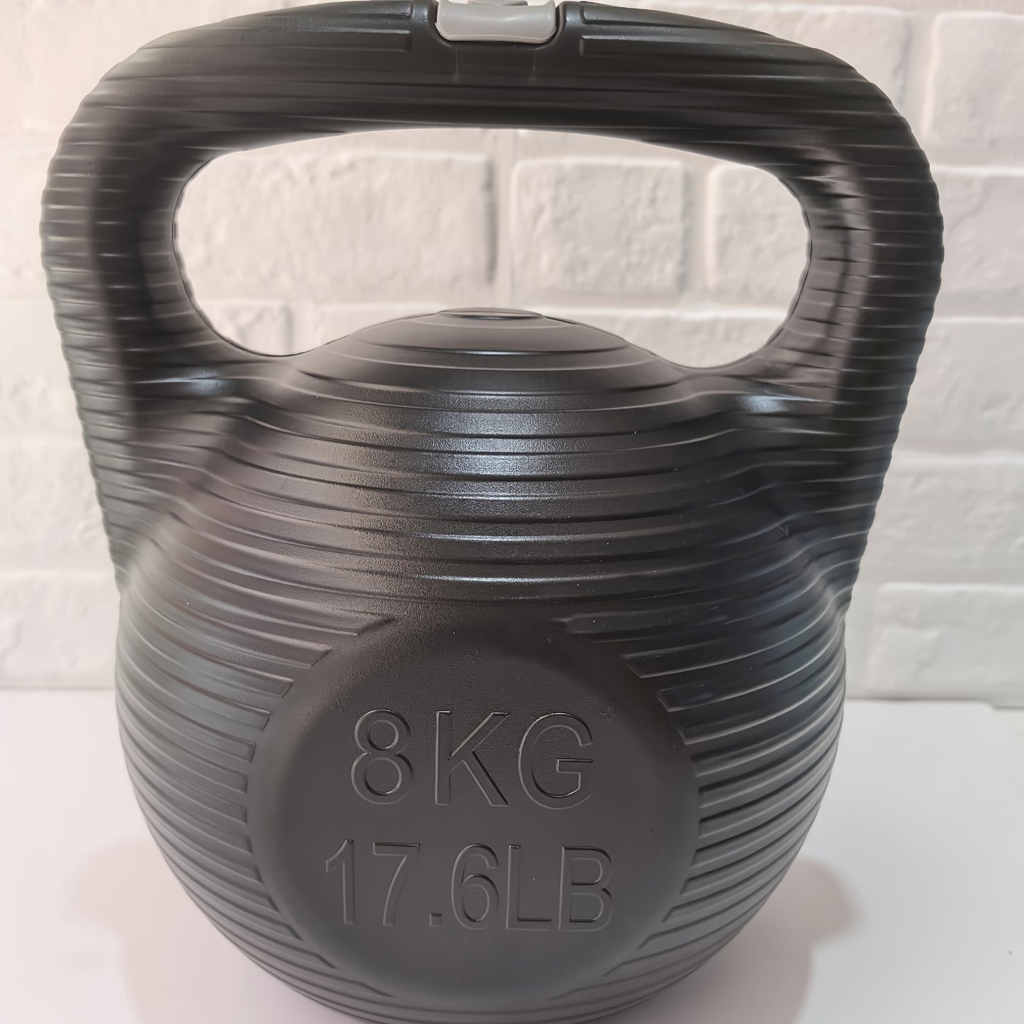 Home fitness routine with GymWave kettlebell in a cozy living space