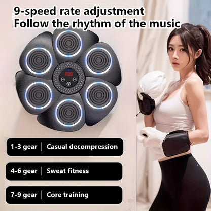 LED punch target training device by GymWave for reflex workouts