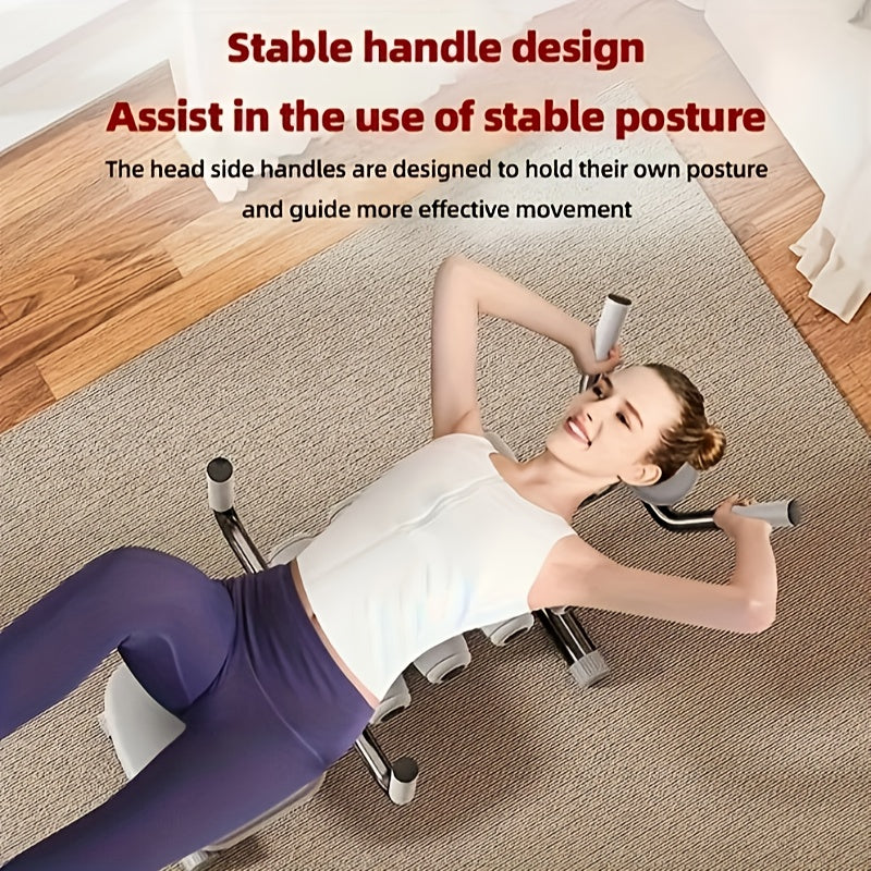 GymWave Lumbar Spine Reliever set up in a modern home gym