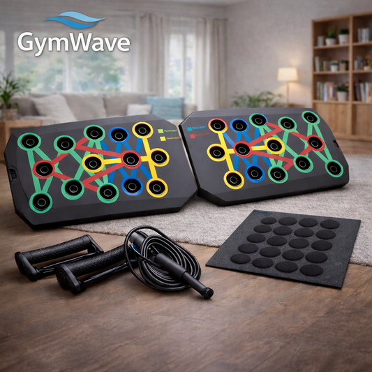 GymWave multi position push up board for chest, arms, and upper body workouts at home