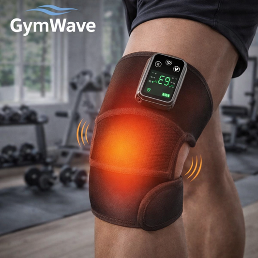 Heating vibration knee pad for shoulder and knee pain relief with 3 adjustable heat settings