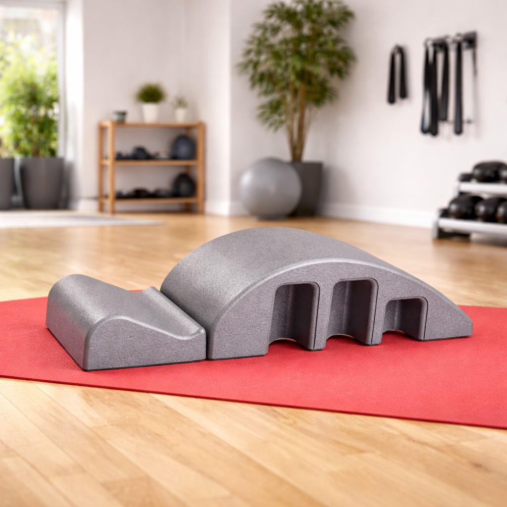 Compact Pilates equipment for small home workout spaces