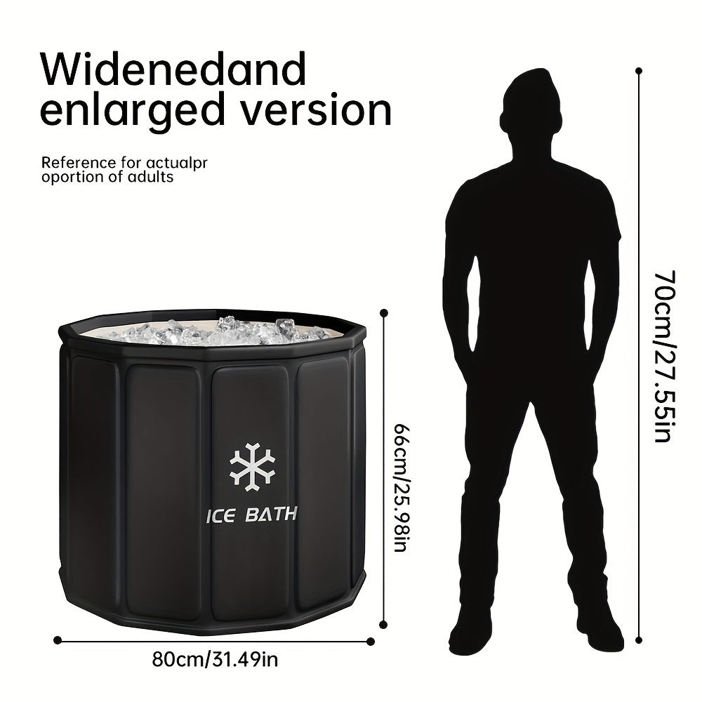 Full body hot and cold therapy bathtub for muscle relaxation and wellness