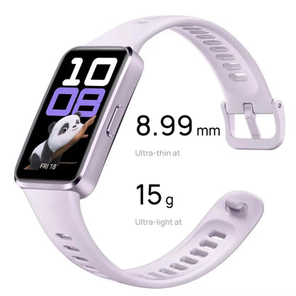 Side profile of Huawei Band 10 smartwatch lightweight design