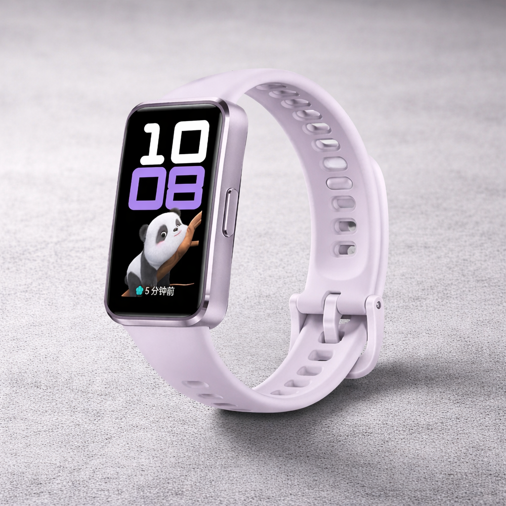Huawei Band10 smartwatch in purple for fitness tracking