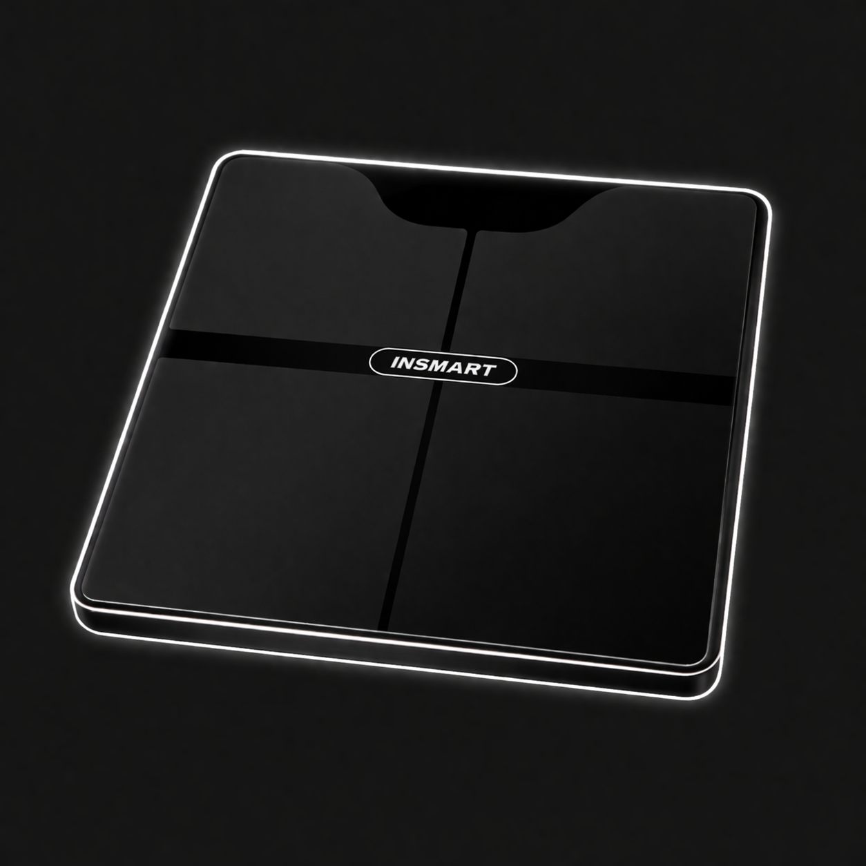 INSMART smart body fat scale designed to track weight, BMI, and body composition for comprehensive health and fitness monitoring at home.
