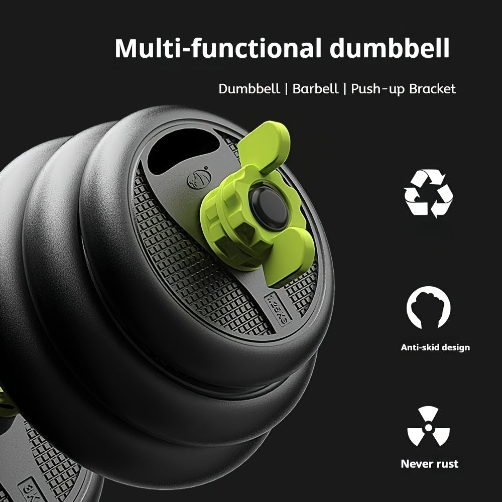Plastic kettlebell attachment for functional strength exercises