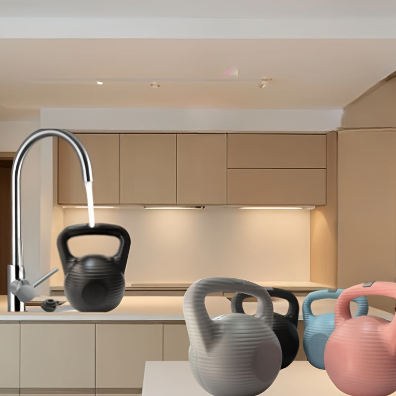 Kettlebell water filling demonstrated