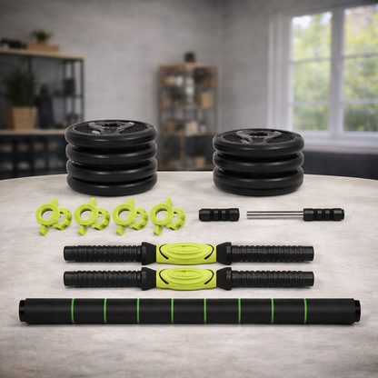 Muscle building dumbbells for effective home training