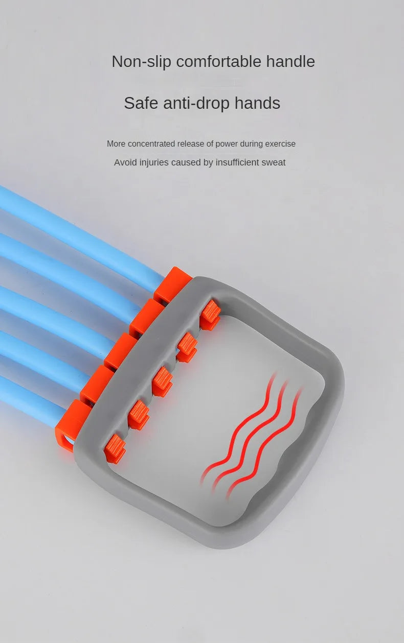 Shoulder Mobility Training with Elastic Resistance Rope and Non-Slip Handles