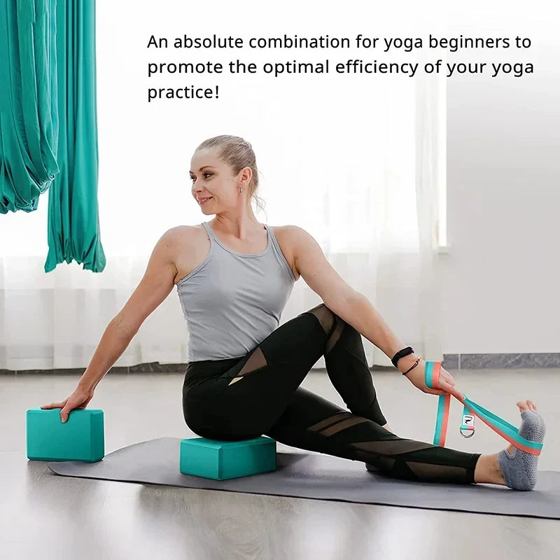 Pilates bricks for stretching and balance exercises