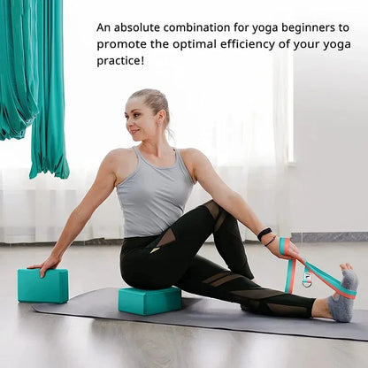 Pilates bricks for stretching and balance exercises