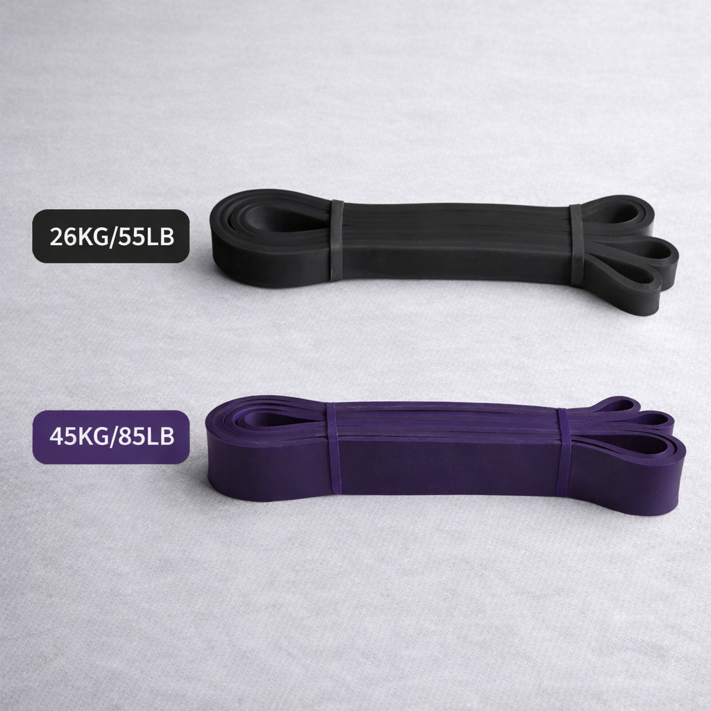 Intermediate pilates resistance bands set of 3